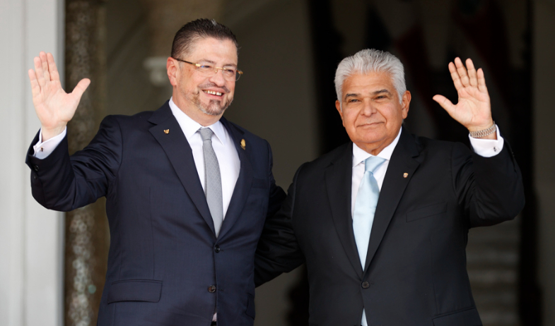 Presidentes de Costa Rica y de Panamá se reunirán para abordar la agenda bilateral 