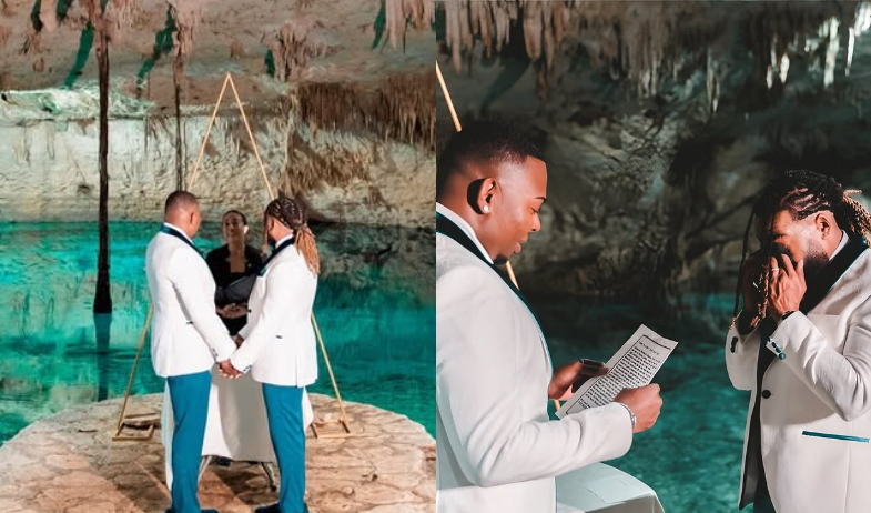 ¡Dieron el 'sí, acepto'! Sam Jaén y Richie Iconic celebran su boda en un escenario de ensueño 