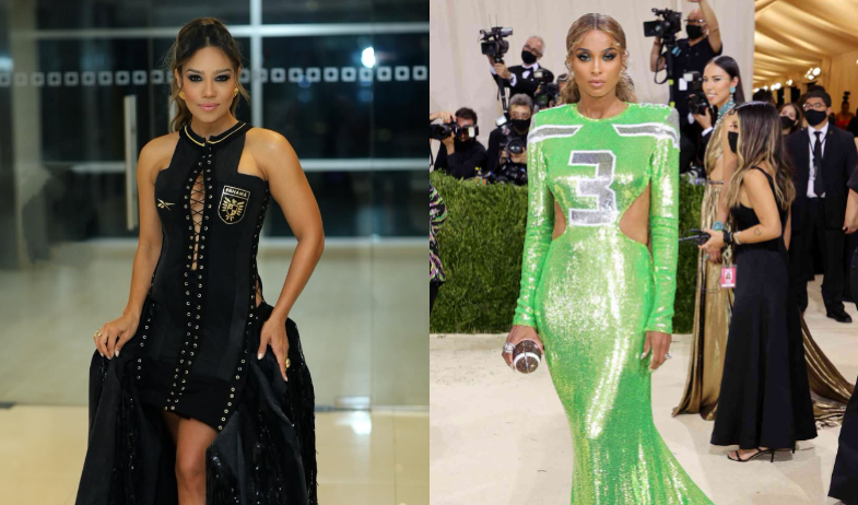 ¡Moda, patriotismo y creatividad! Nicolle Ferguson se inspira en Ciara para transformar la piel de la Sele 