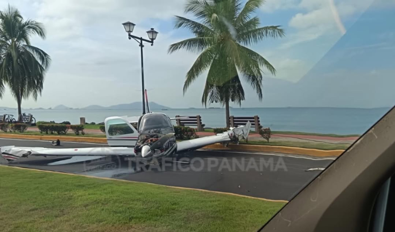 Aeronave BE33 se accidenta en Amador y cuatro personas resultan heridas 