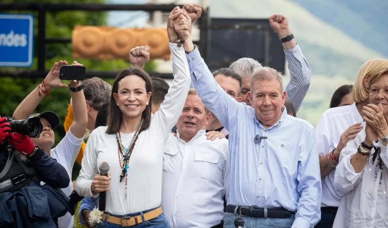 Machado y González Urrutia dicen que en 2026 se consolidará 'la libertad' de Venezuela 