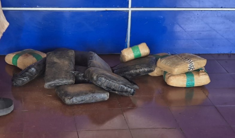 Golpe al narcotráfico en fin de año en Pesé 