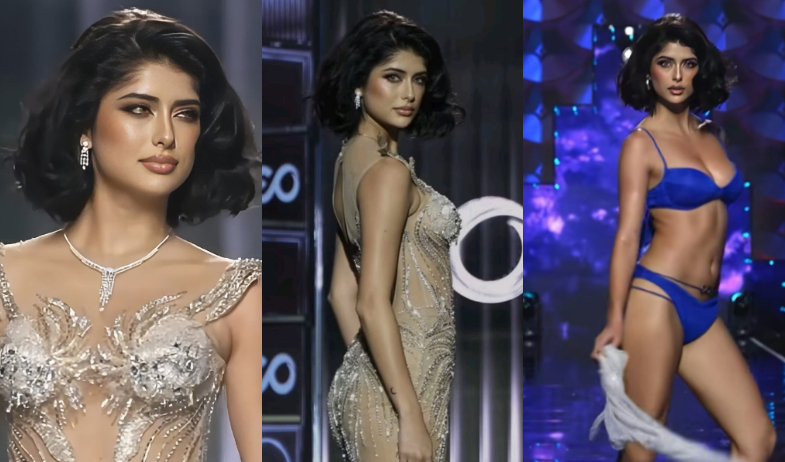 Italy Mora se consolida como favorita en Miss Cosmo tras brillar en la gala preliminar  