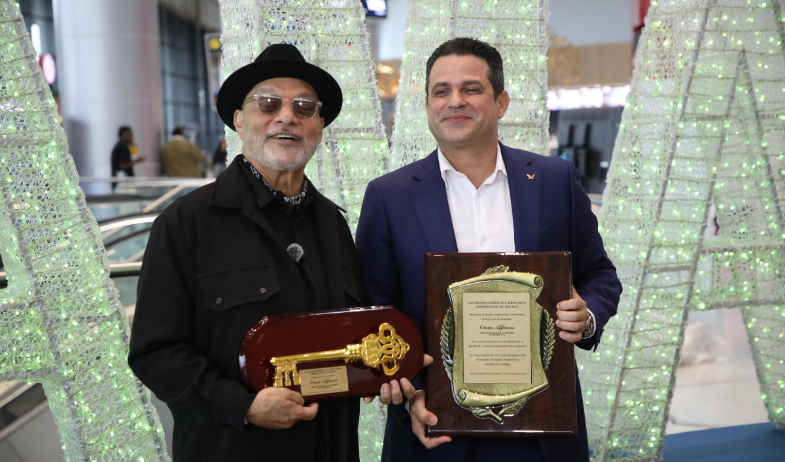 Omar Alfanno es nombrado primer Embajador Cultural ad Honorem del Aeropuerto Internacional de Tocumen 