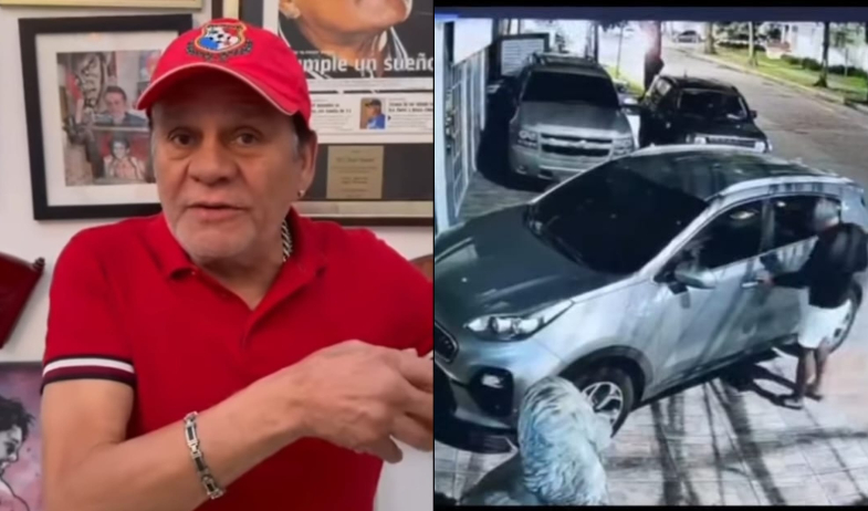 Roban vehículo en la residencia de Roberto Durán en El Cangrejo 