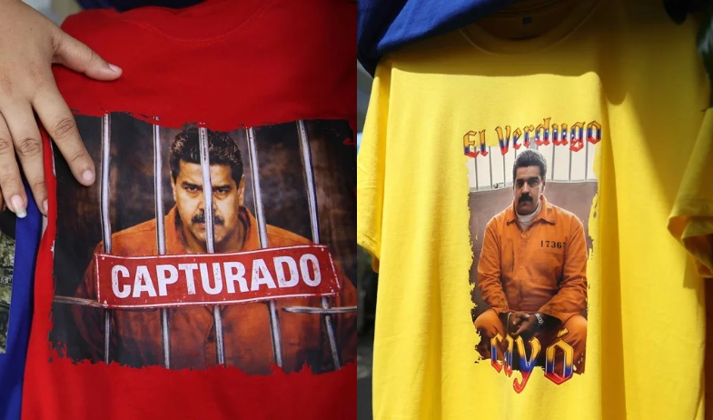 La captura de Nicolás Maduro se convierte en moda 