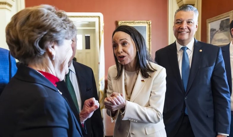 María Corina Machado afirma que le ofreció a Trump la medalla del Nobel de la Paz 
