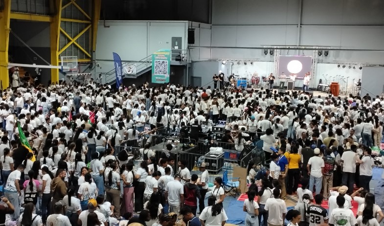 Más de 4 mil jóvenes participaron en el Encuentro Nacional de Renovación Juvenil en Chitré 