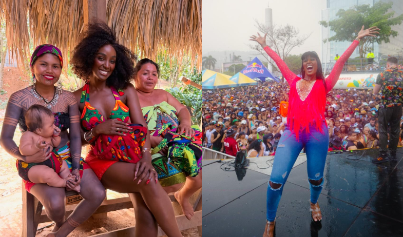 Entre tradición y tarima Amara La Negra vive experiencia inolvidable en Panamá 