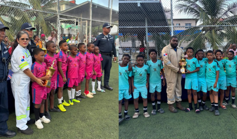 Deporte y valores marcan cierre de torneo juvenil en Colón 