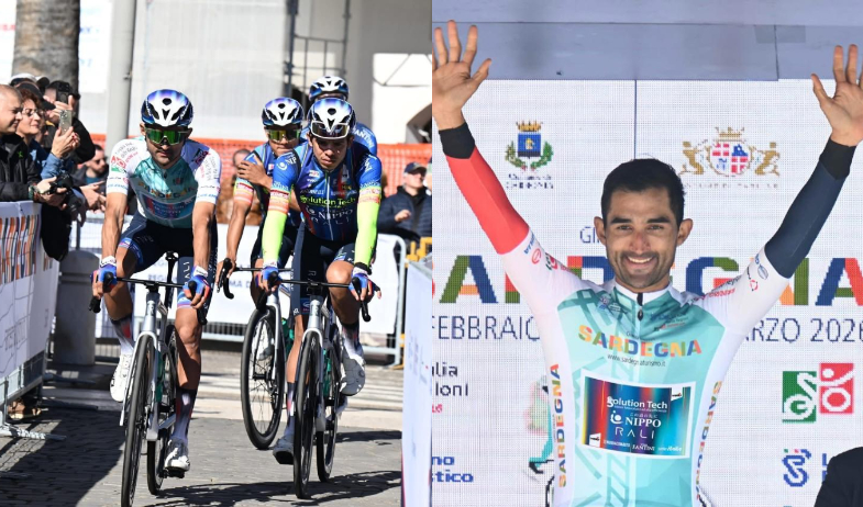 Roberto González supera la Etapa Reina y sigue líder de la montaña en el Giro di Sardegna 