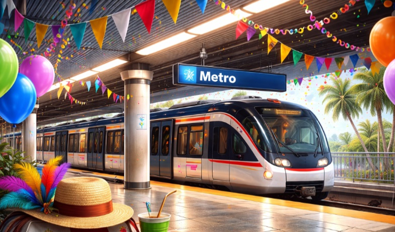 ¿Usarás el Metro en Carnaval? Conoce los horarios y prohibiciones 
