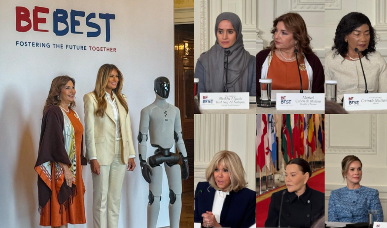 Primera dama de Panamá participa en encuentro en la Casa Blanca sobre protección infantil en la era digital 