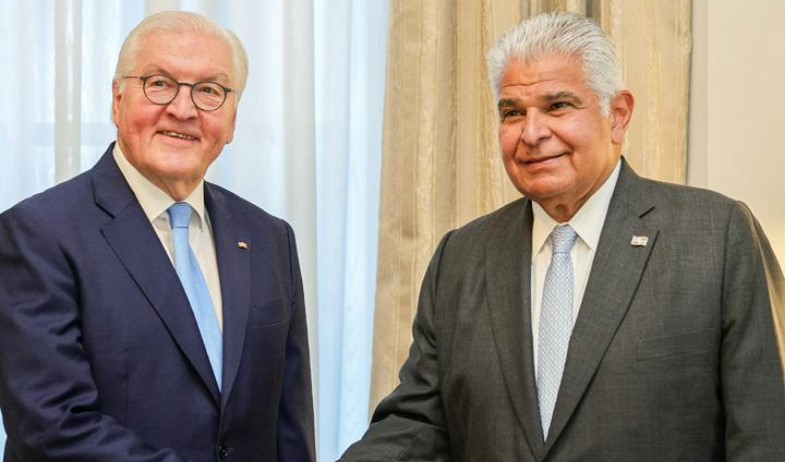 Presidente de Alemania califica a Panamá como 'un socio fiable', tras reunión con Mulino 