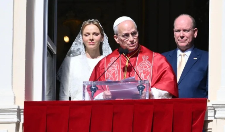 El papa denuncia la ostentación de fuerza y la prevaricación que amenazan la paz durante su viaje a Mónaco 