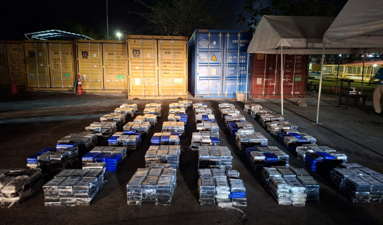 Panamá incauta un cargamento de 1.506 paquetes de droga con destino a Lituania 