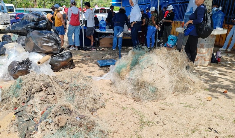 Arap detecta redes fantasmas en las costas de Puerto Caimito 