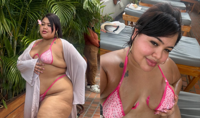 Shelsy se libera de los complejos y se broncea como siempre quiso 