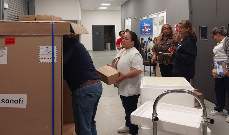 Un millón 200 mil dosis de vacunas contra la influenza aplicarán en el país 