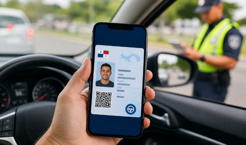 Panamá ya tiene licencia de conducir digital y la podrás llevar en el celular 