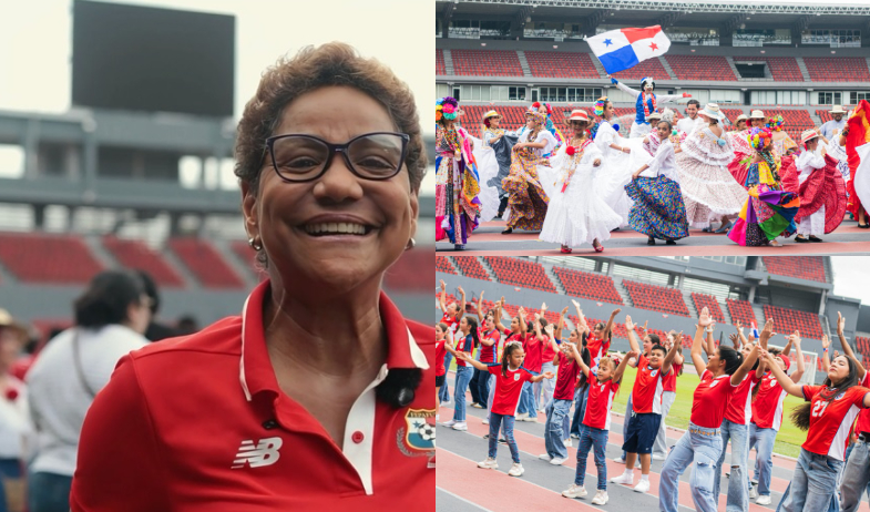 Moyra Brunette une a la danza panameña en bello homenaje a 'La Sele' de cara al Mundial 2026 