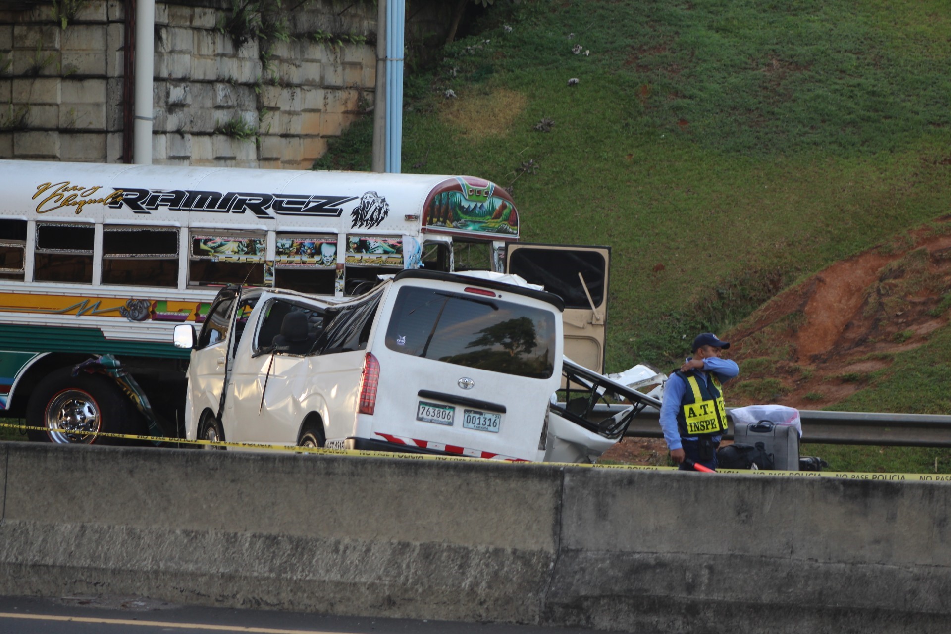 Fatal colisión en autopista Arraiján-La Chorrera, muere una mujer 
