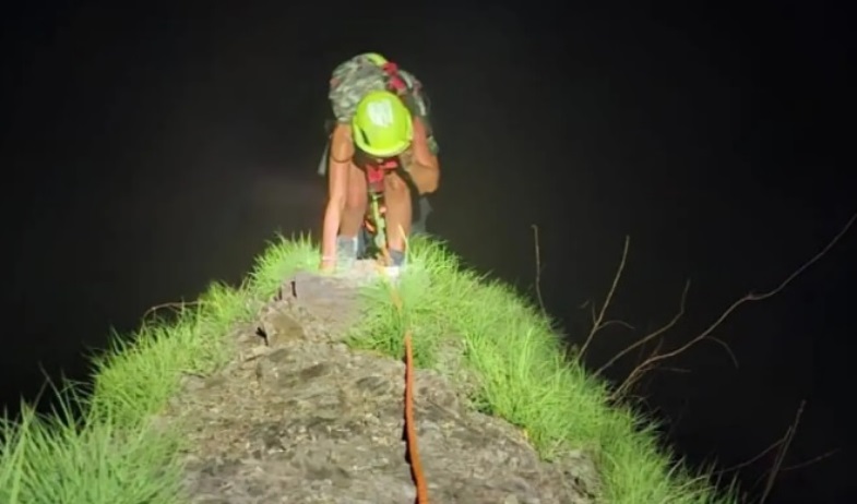 Rescatan sana y salva a joven belga en Cerro Los Picachos en Coclé 