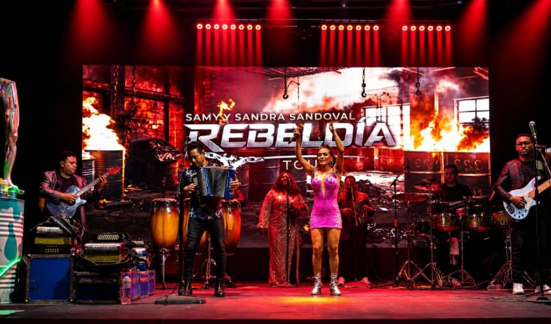 Samy y Sandra arrancan 'Rebeldía Tour' en Penonomé con tecnología inédita 