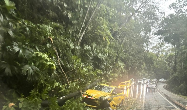 Fuertes lluvias provocan afectaciones en la provincia de Colón 