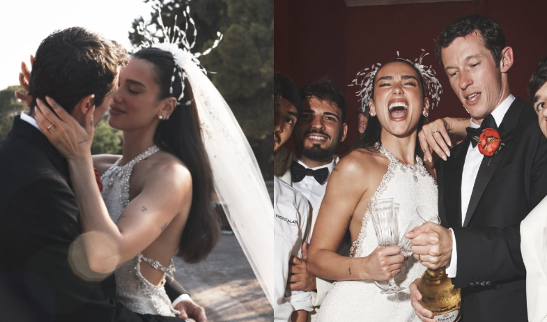 Dua Lipa nos puso a creer en el amor con estas fotos de su boda 