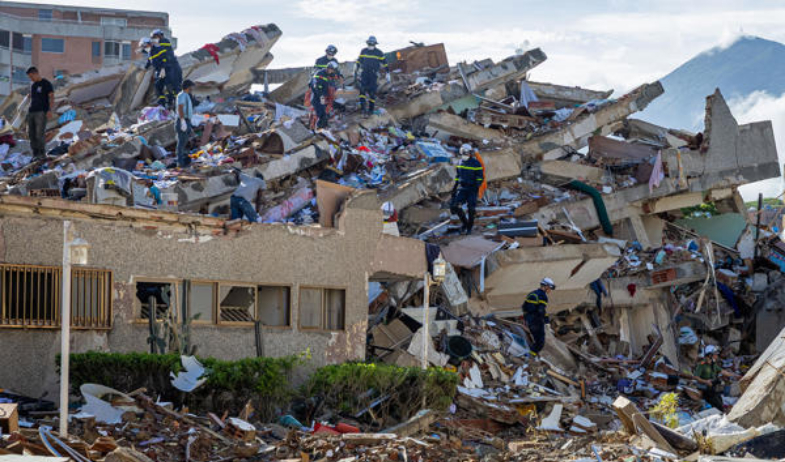 Sube a 1.943 la cifra de muertos y a 10.571 los heridos por doble terremoto en Venezuela 