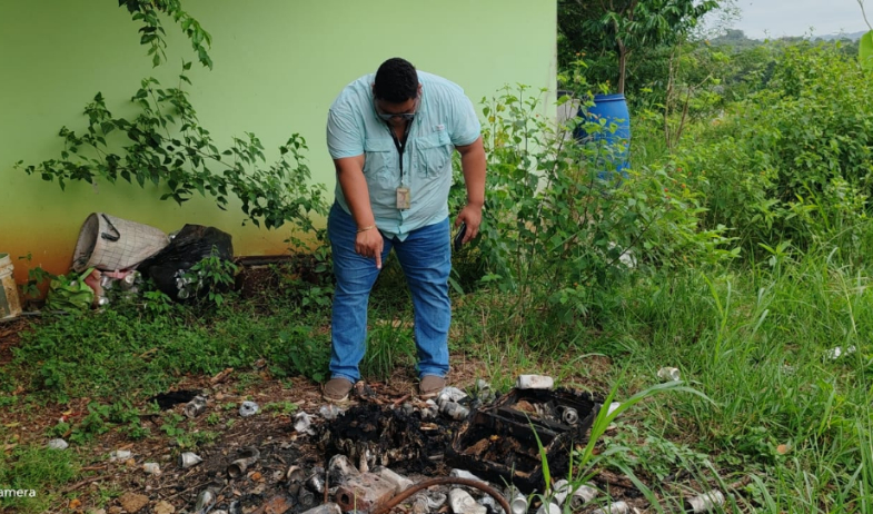 Investigan muerte de cachorro calcinado y rescatan cuatro perros en precarias condiciones en La Chorrera 