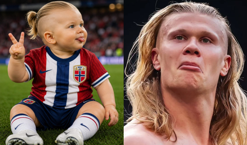 Bebé colombiano fue registrado con el nombre de Erling Haaland 