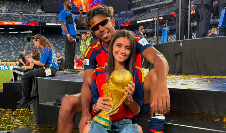  ¿Quién es Inés García? La influencer que conquistó el corazón de Lamine Yamal y celebró con él el título mundial 