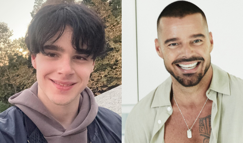 Valentino Martin pide que dejen de compararlo con Ricky Martin 