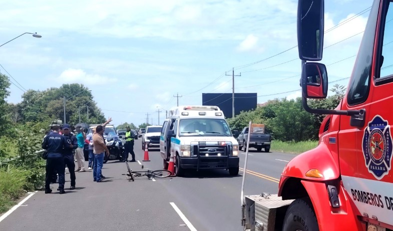 Adulto mayor muere tras colisión con un vehículo en Guararé 