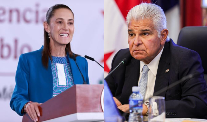 Sheinbaum y Mulino hablarán de economía y respaldo a neutralidad de Canal de Panamá 