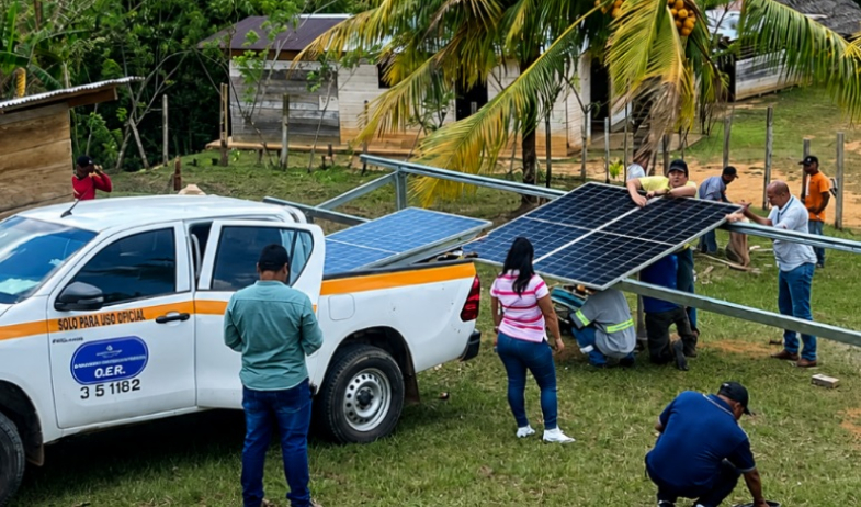 OER impulsa la electrificación rural con proyectos sostenibles 