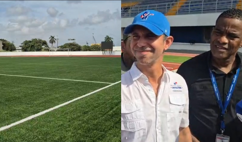 Inspeccionan los últimos detalles del estadio Armando Dely Valdés 