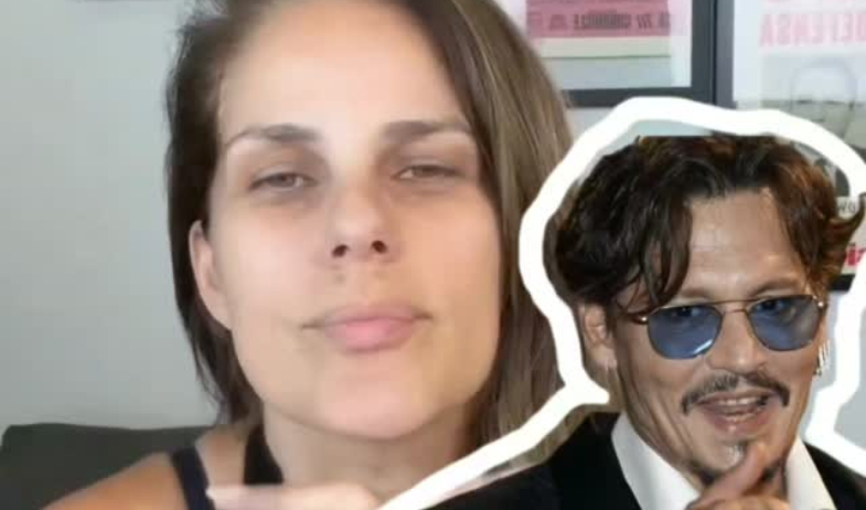 Ana Pérez estaba hablando del cigarrillo… y terminó contando una anécdota con Johnny Depp 