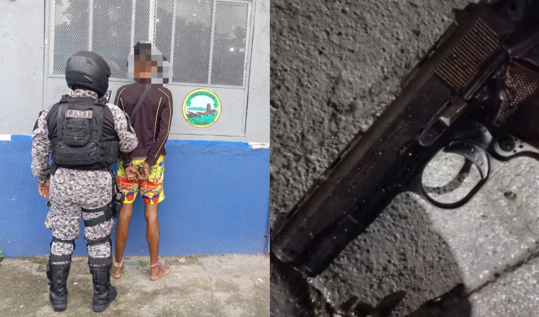 Capturan a tres hombres dentro de una vivienda y detienen a otro con presunta droga en Colón 