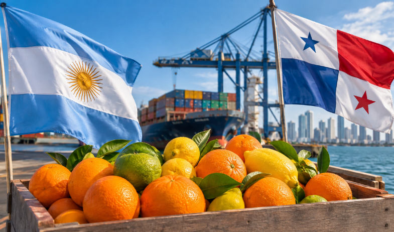 Argentina logra la apertura del mercado de Panamá para exportarle cítricos 