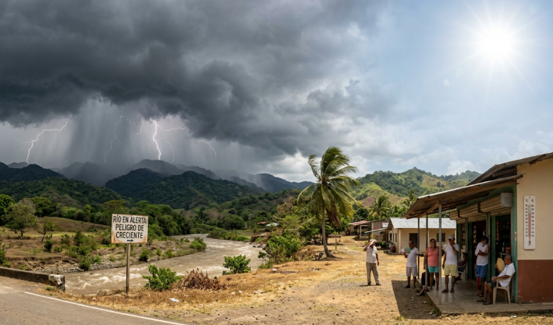 Panamá bajo alerta por calor y lluvias tormentosas 