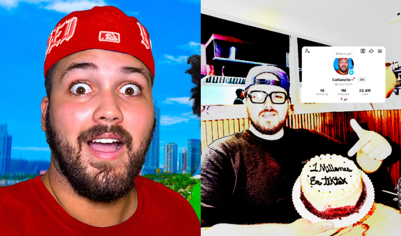  ¡Un millón en TikTok! Cattanzito celebra este logro y le dedica el momento al 'pequeño Daniel' 