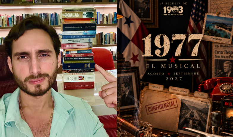 Diego De Obaldía prepara un nuevo musical inspirado en los Tratados Torrijos-Carter 