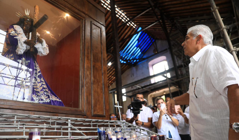 Mulino inaugura centro de visitantes en San Lorenzo y supervisa restauración de la Iglesia de Portobelo 