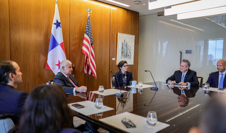 El crecimiento de Panamá y su sólida plataforma logística destacan en la reunión del presidente Mulino con la CEO del Grupo Citi 