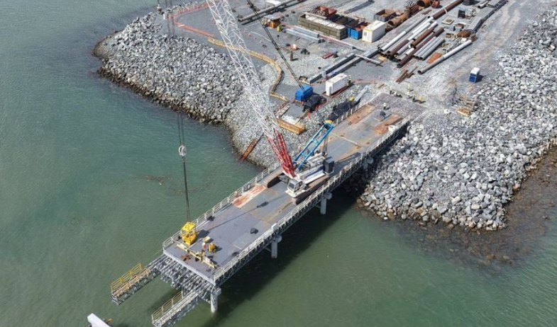 Paralizan megaobra del cuarto puente sobre el Canal por falta de seguridad laboral 
