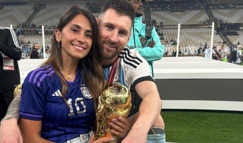 Antonela Roccuzzo le dedicó estas palabras a Messi tras su retiro de la Albiceleste 