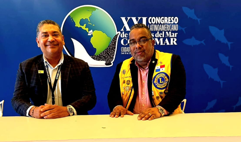Eduardo Pinnock y Edgardo Díaz-Ferguson llevan a COLACMAR el llamado a cuidar nuestros mares 